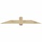 Ekena Millwork Eugene Rough Sawn Timber Gable Bracket, Douglas Fir, 72"W x 12"H x 6"D x 6"F, 4/12 Pitch GBW072X12X0606EUG00RDF - alternate 1
